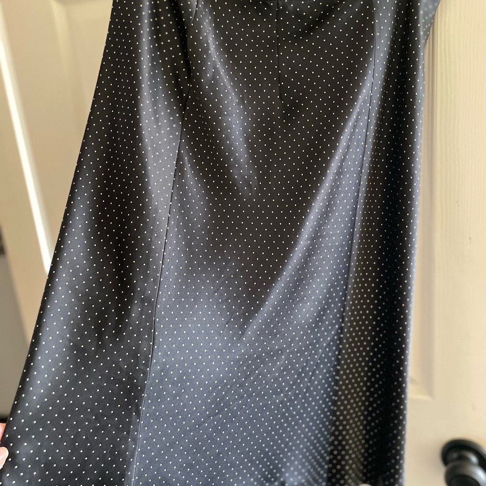 Banana Republic Black and White Polka Dot Skirt